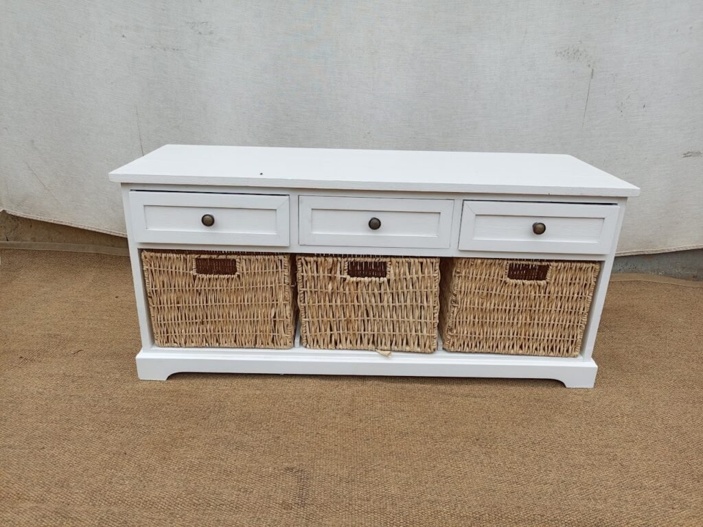 3-drawer Storage Bench