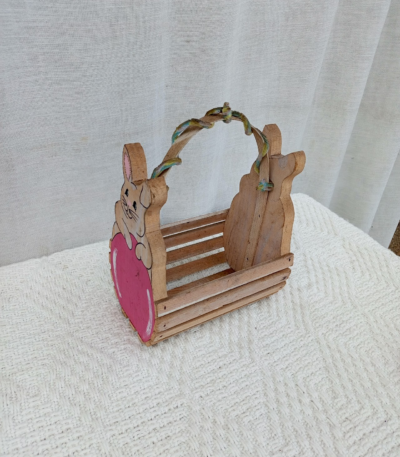 Wooden basket
