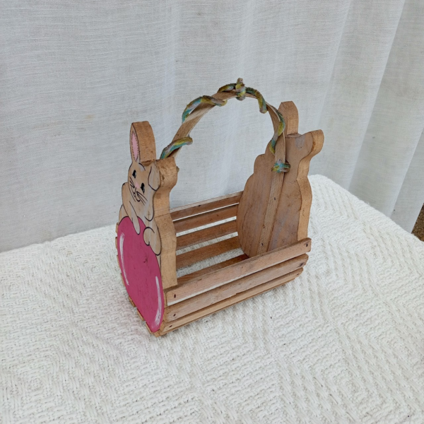 Wooden basket