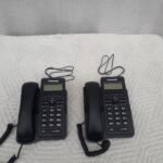 Black Panasonic Intercom Phone