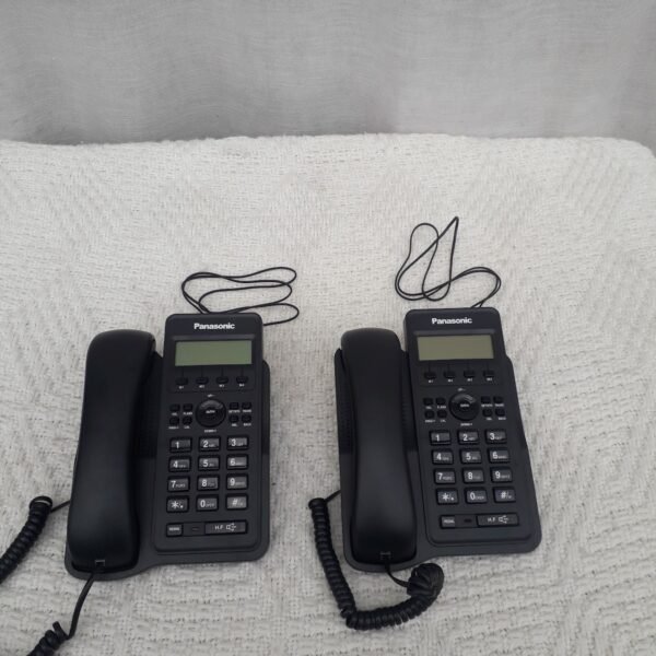 Black Panasonic Intercom Phone