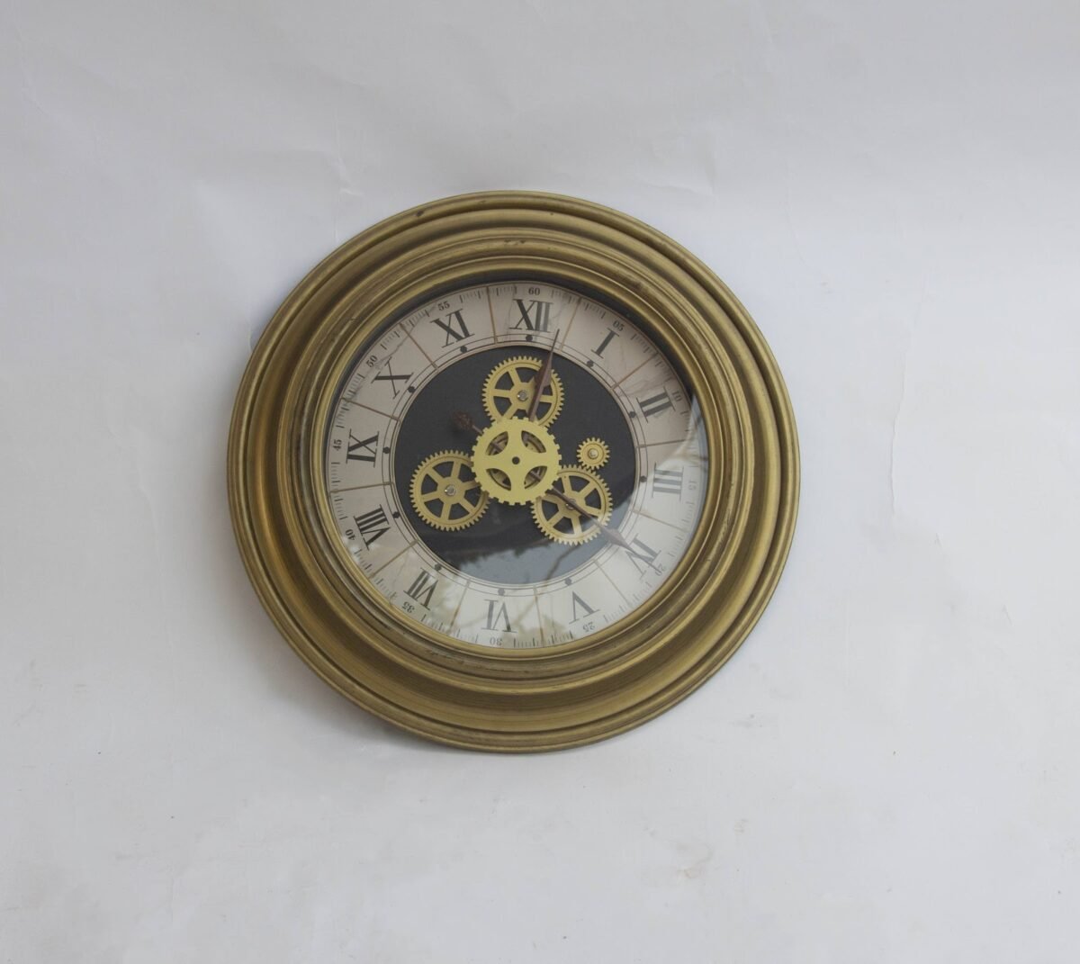 Gold Victorian Wall Clock Gold Victorian Wall Clock - Image 1