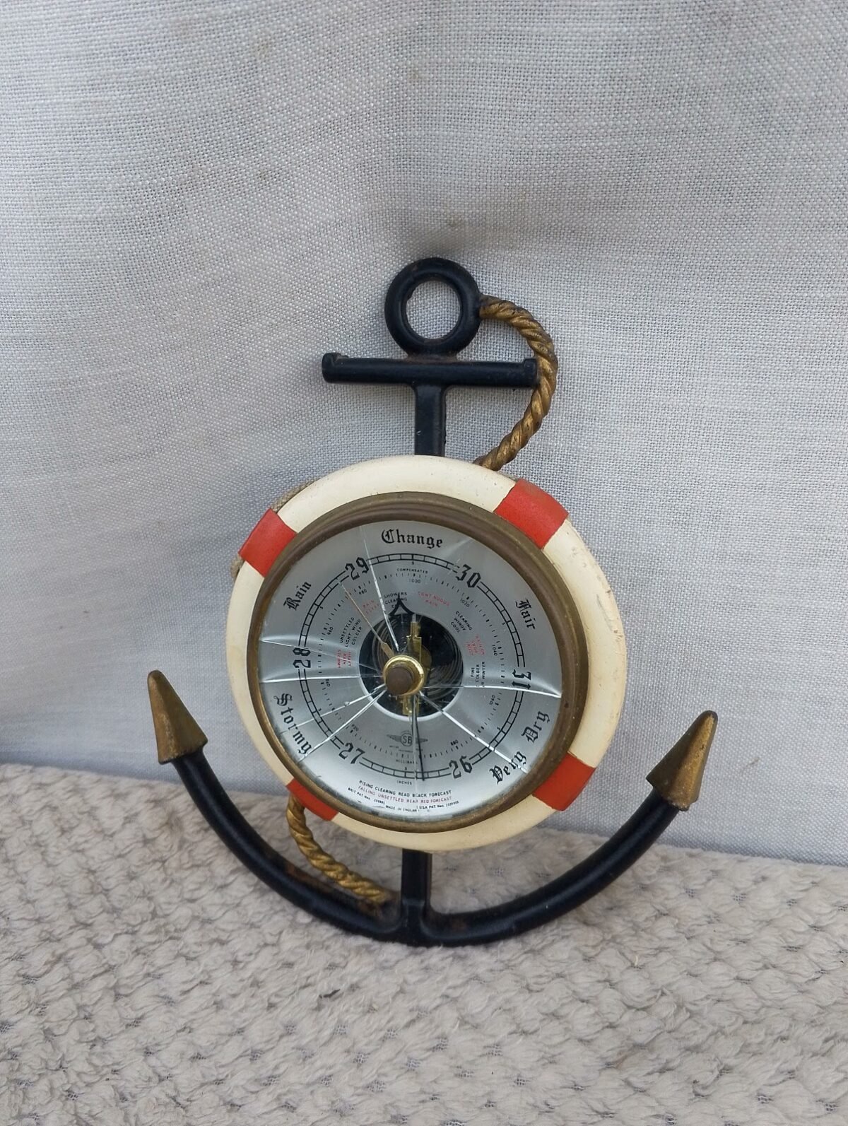 Nautical Barometer Clock Nautical Barometer Clock - Image 1