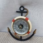Nautical barometer clock
