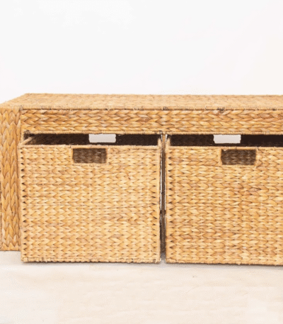 Rattan bench