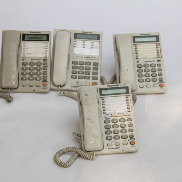 White Panasonic Landline Phone