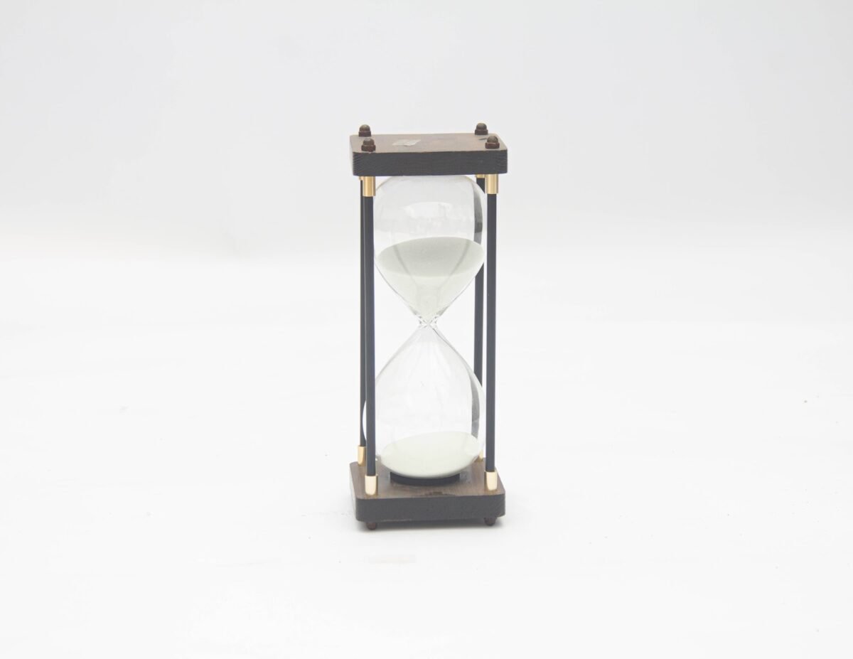 Wooden Hourglass Timer Wooden Hourglass Timer - Image 1