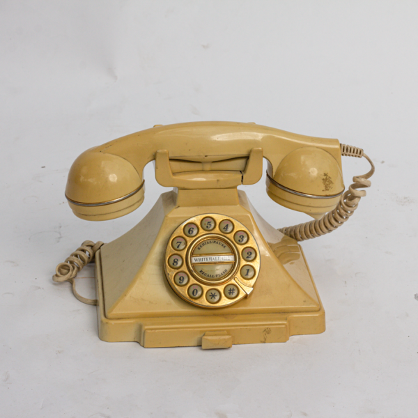 Yellow Retro Telephone