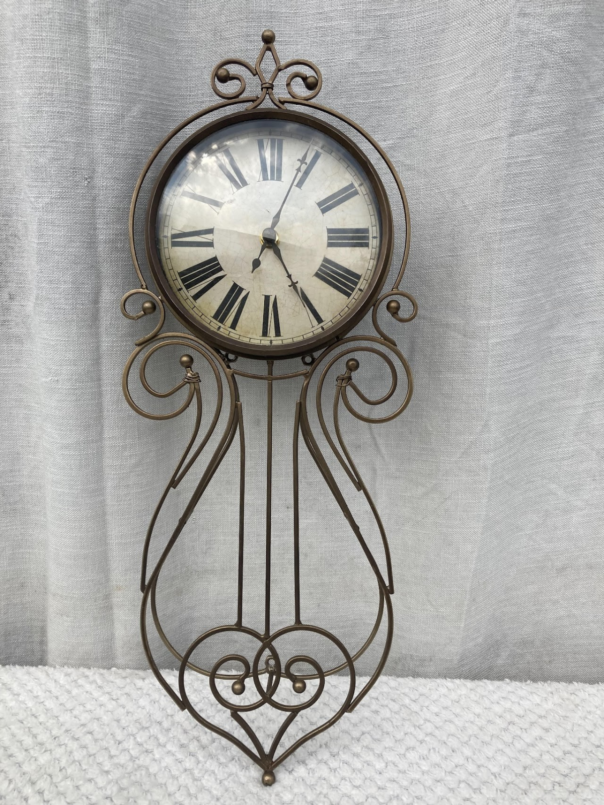 Iron Wall Clock