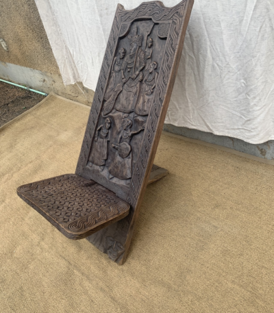 African Carved Chair