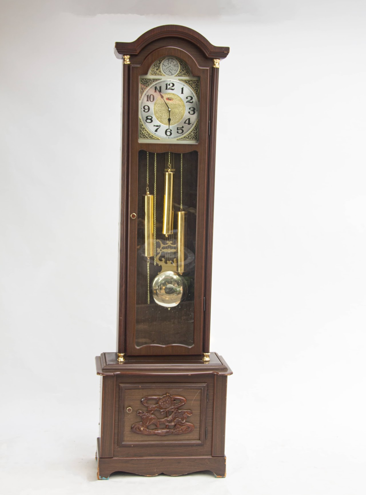 Wooden Grandfather floor clock - Image 1