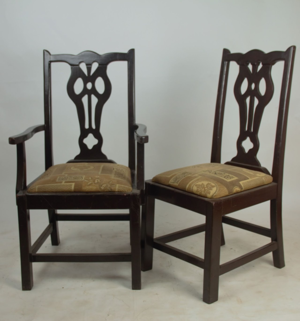Wooden dining chair