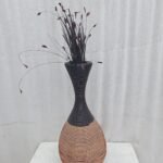 Bamboo floor vase