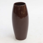 Oval ceramic vase