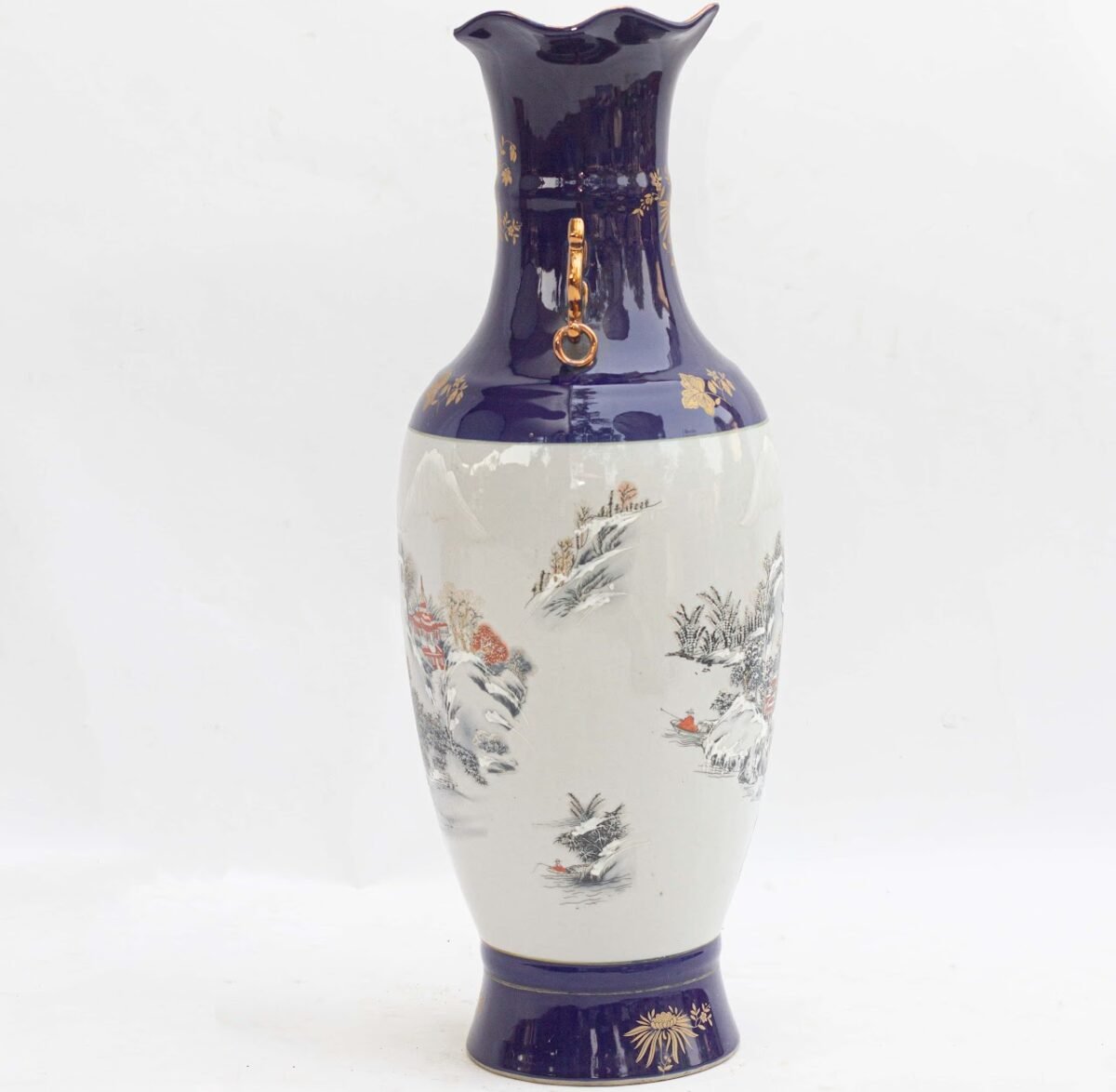 Chinese glazed vase Chinese glazed vase - Image 1