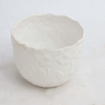 Embossed flower pot