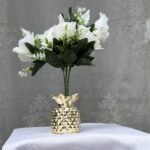 Golden Geometric Pineapple