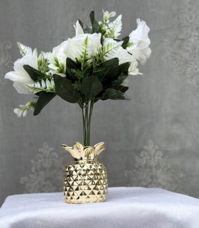 Golden Geometric Pineapple