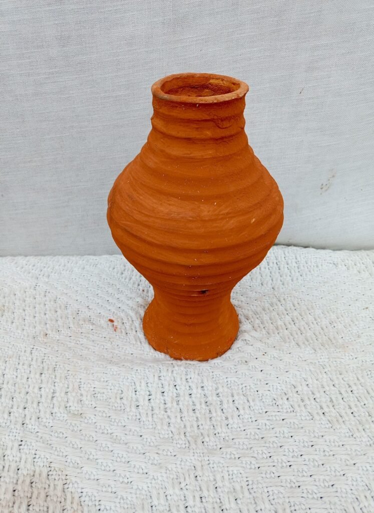 Hand crafted vase