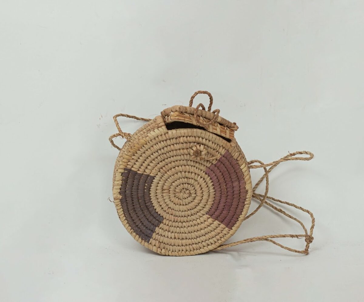 Handwoven Ratan Bag - Image 1