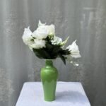 Monochrome Baluster Vase.