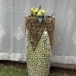 Mosaic Cylinder vase