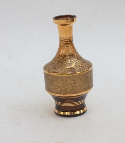 Old brass vase