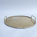 Round Metal Tray
