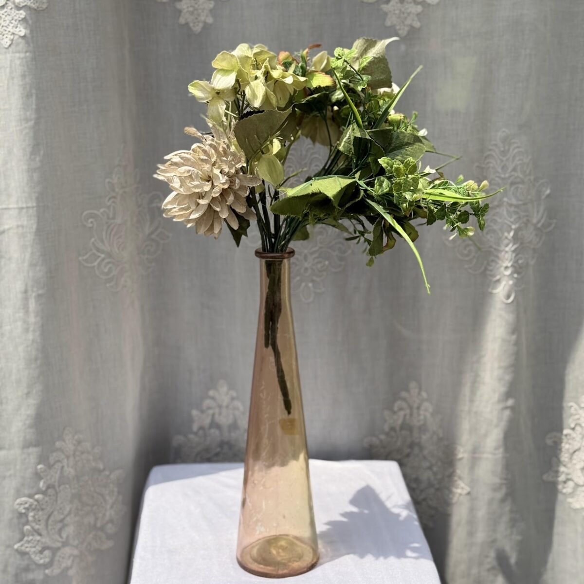 Slender Glass Bud Vase Slender Glass Bud Vase