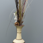 Tall Earth-Tone Vase