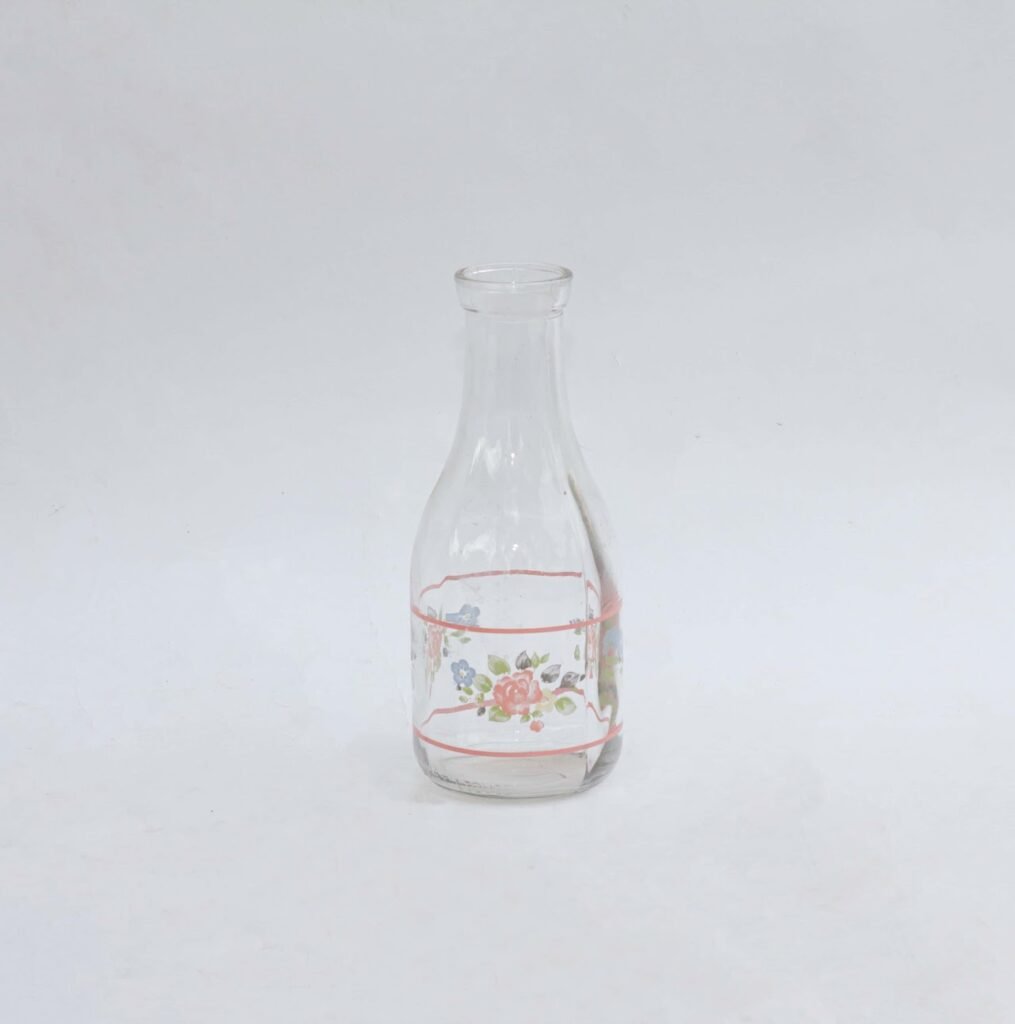 Vintage glass bottle