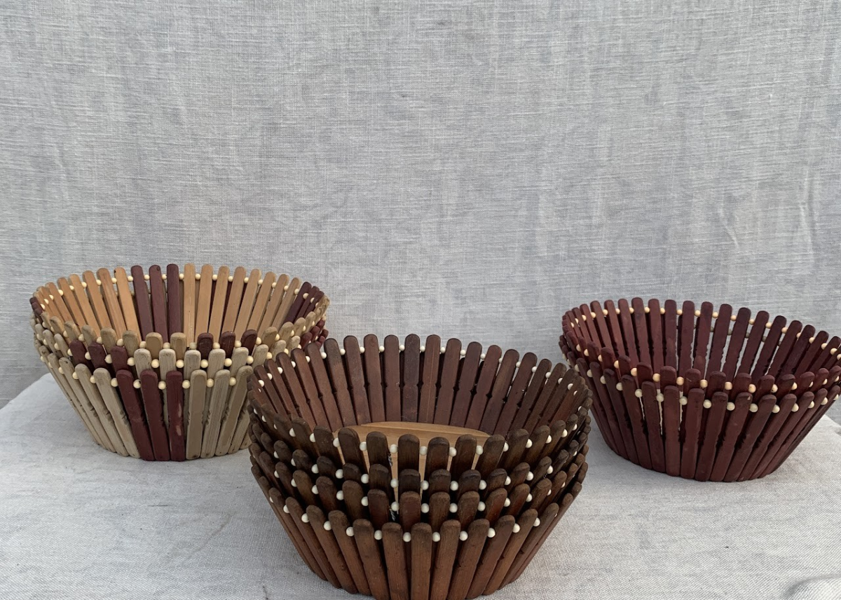 Wooden Model Bread Basket
