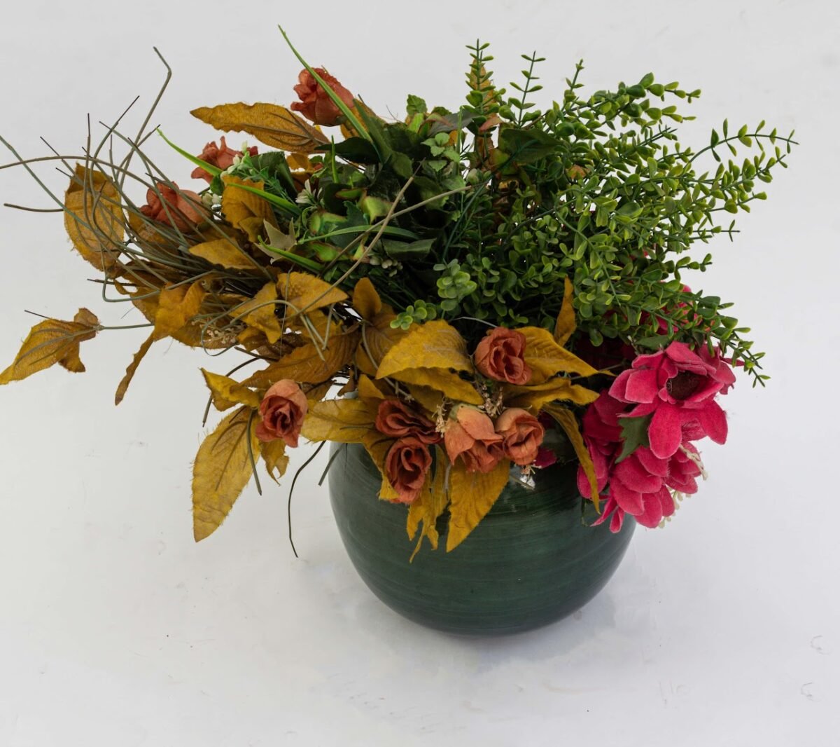 Wooden Mountain Flower Vase