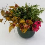 Wooden Mountain Flower Vase