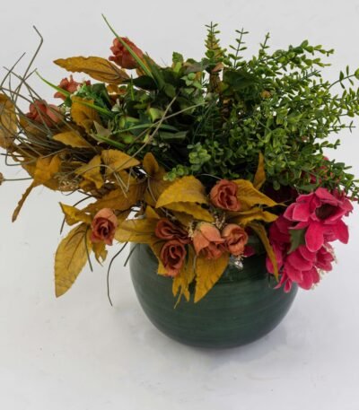 Wooden Mountain Flower Vase