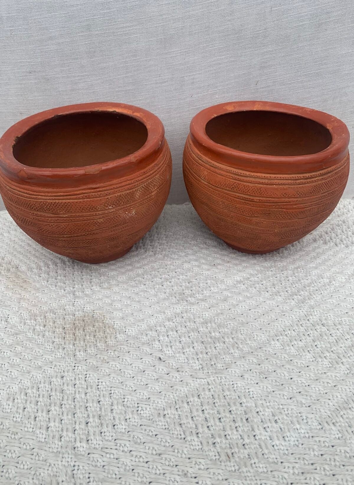 clay Vintage clay pot