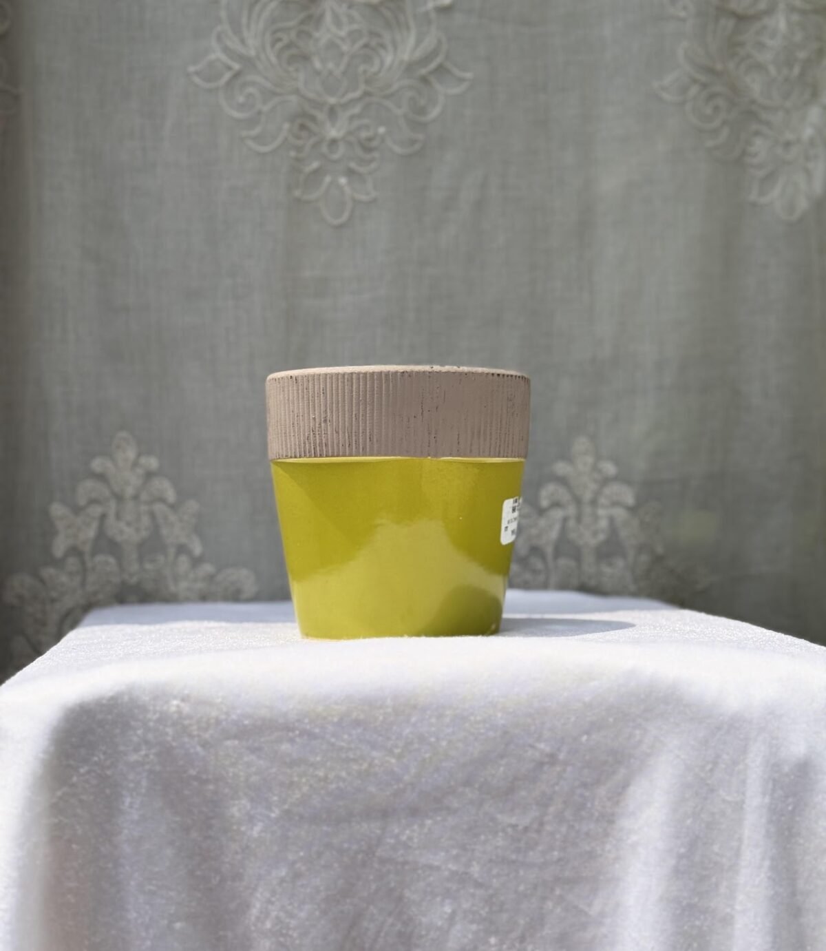 glazed ceramic planter Glazed Ceramic Planter - Image 1
