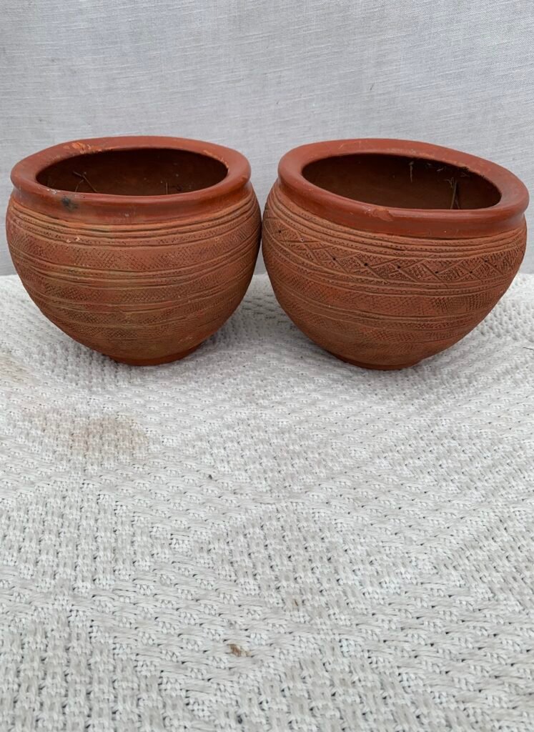 Vintage clay pot