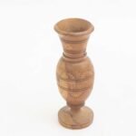 Wooden flower vase