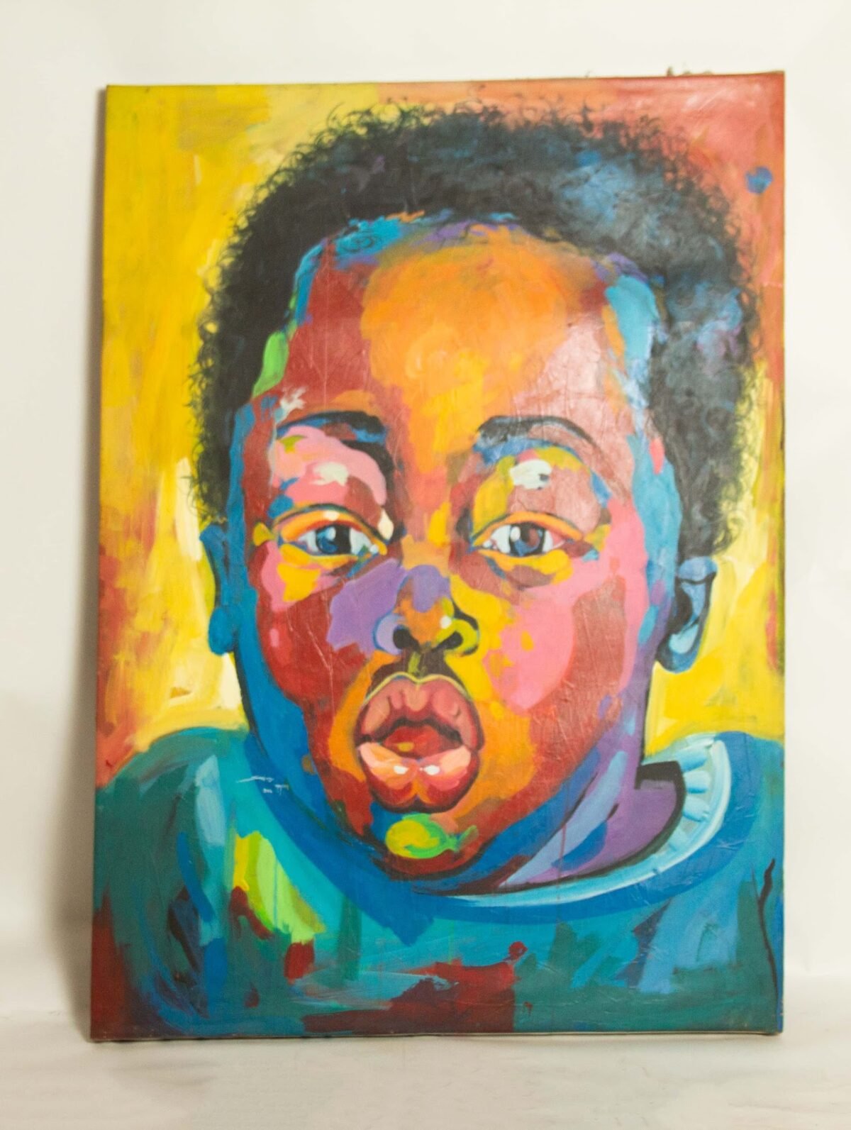 African Baby Painting African Baby Painting - Image 1