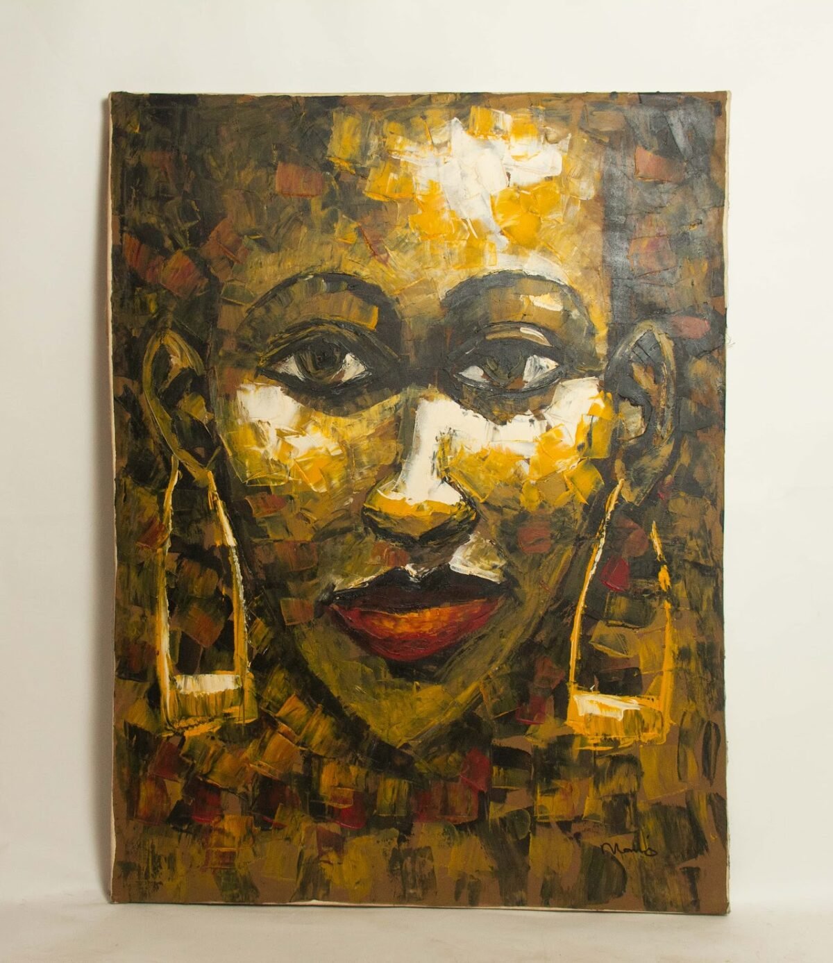 African Lady Painting African Lady Painting - Image 1