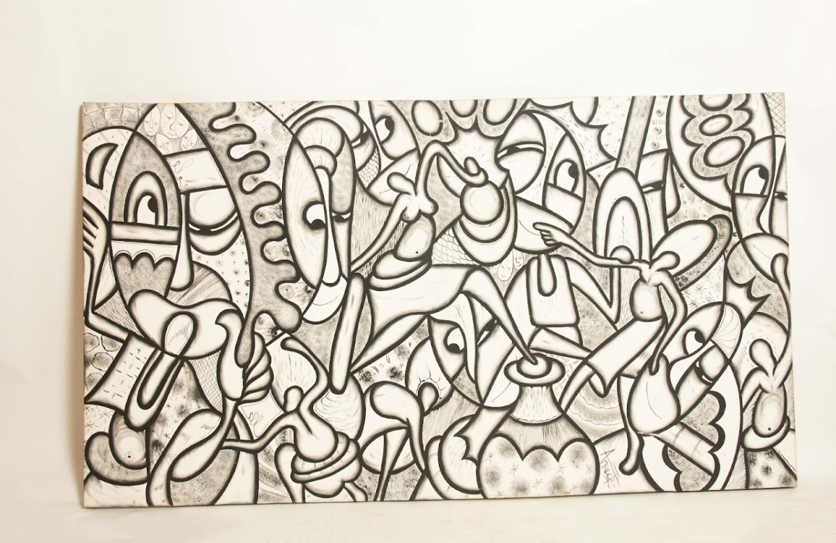Aniedi Black and White Art - Image 1