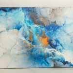 Azure Fractures Art