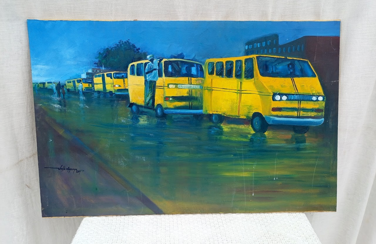 Bus Painting art Bus Painting art - Image 1