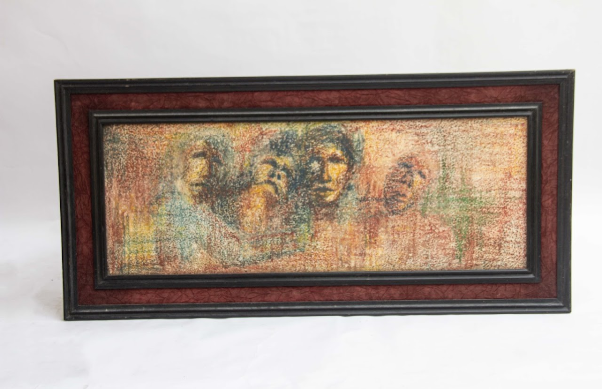 Colored faces art 2 Colored faces art - Image 1