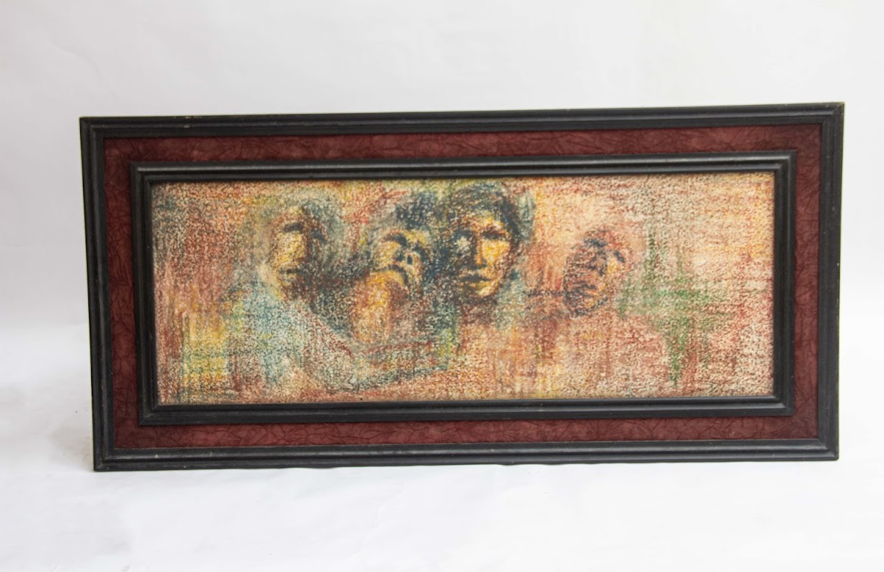 Colored faces art 2 Colored faces art - Image 1