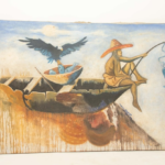 Fisherman Painting