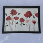 Graphic Poppy Print.