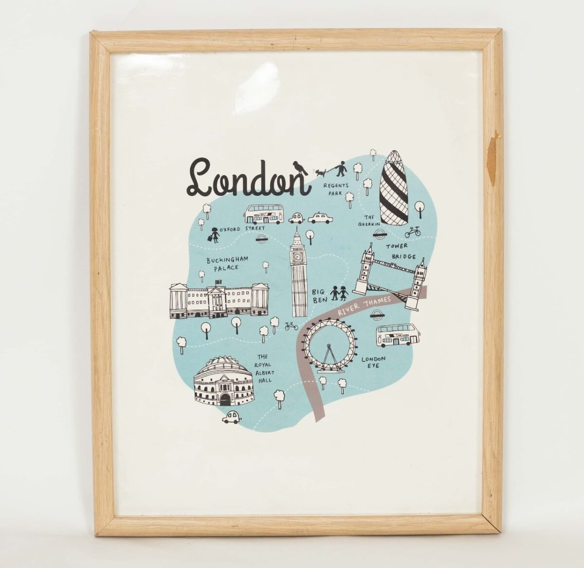 London art map London map art - Image 1