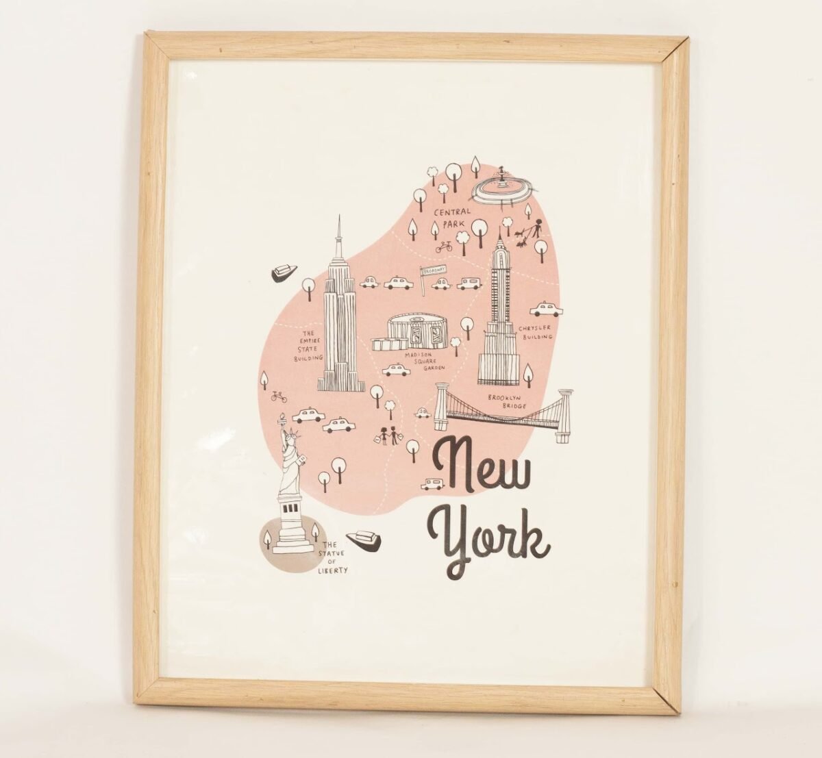 New York Map Art New York Map Art - Image 1